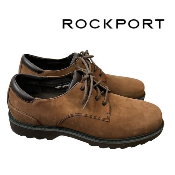 New Rockport Men\'s Northfield Espresso Nubuck Leather Waterproof Oxford Shoes 13 main image 5